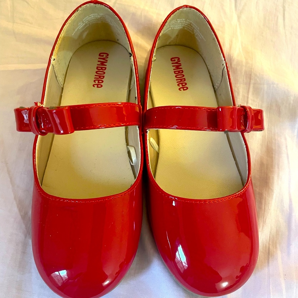 Gymboree Red Mary Janes Kid Size: 13